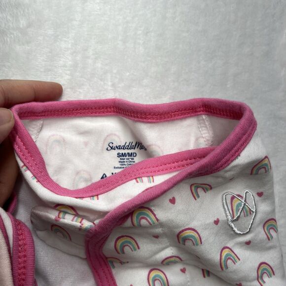 SwaddleMe Original Swaddles Baby Girl Size Small/medium 0-3m - Picture 7 of 10